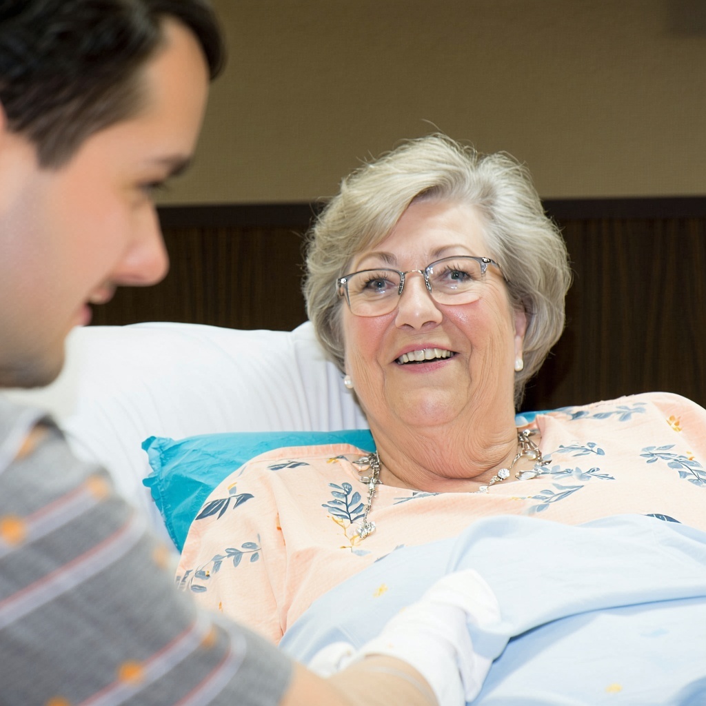 Volunteering at a hospice-2