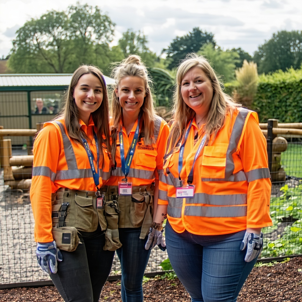 Volunteers at the chester zoo-1